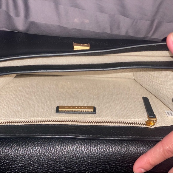 Tory Burch Black and Gold Crossbody Bag with Chain Strap. NWOT!! - Picture 7 of 14